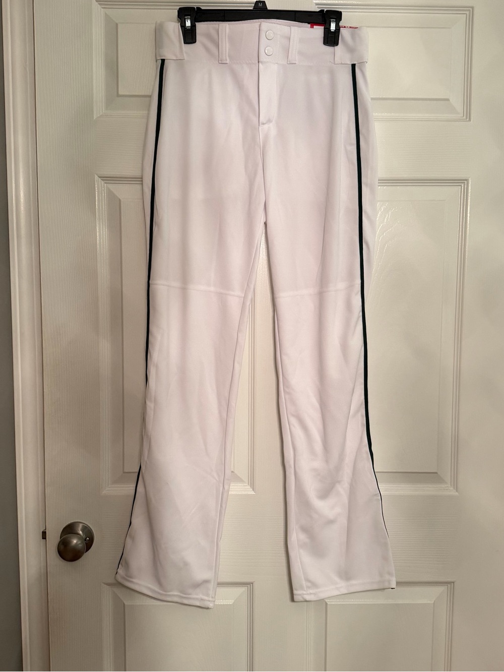 Men’s Baseball Pants with Green Side Stripe